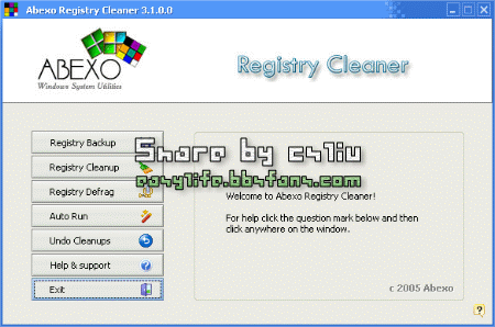 Abexo Registry Cleaner
