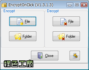 EncryptOnClick - 檔案與資料夾不怕給別人偷看囉!