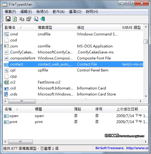 FileTypesMan v1.61 - 如何輕鬆地更改檔案類型圖示