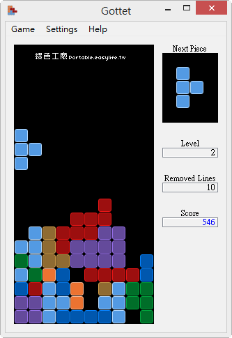 Gottet 1.0.6 俄羅斯方塊總是歷久不衰，打發時間的小遊戲
