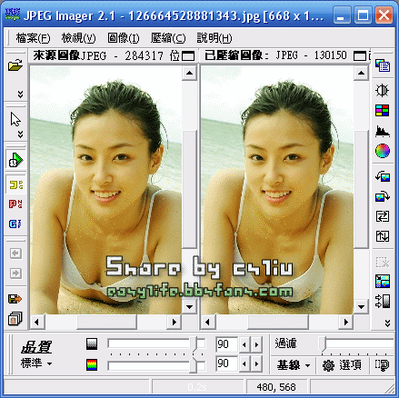 圖檔壓縮JPEG Imager