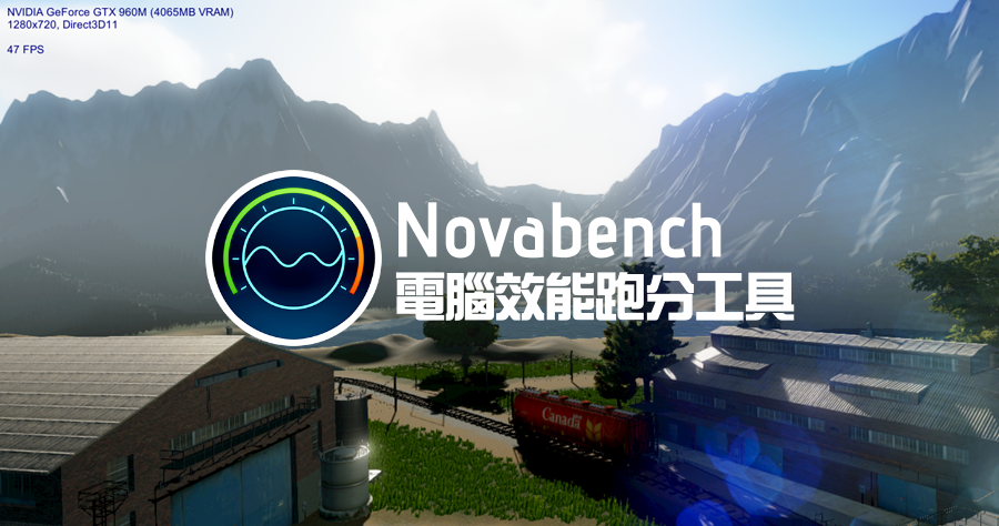 Novabench 4.0.8 電腦效能跑分評測工具