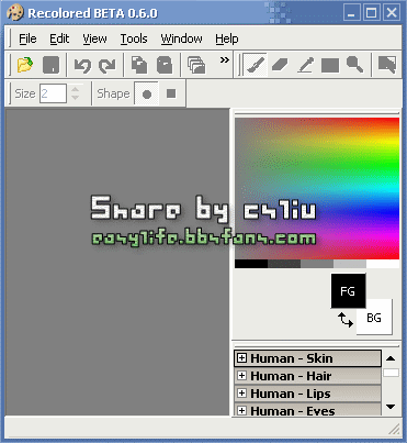 Recolored 黑白照片上色