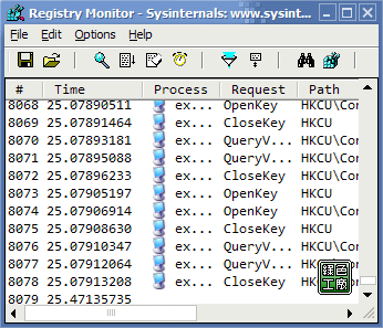 RegMon v7.04 - 註冊表監控