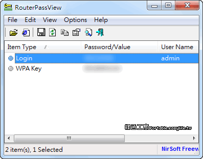 RouterPassView 1.35 - IP分享器密碼檢視器，密碼資訊通通解密