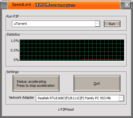SpeedLord 1.6.0.0 - P2P下載加速工具