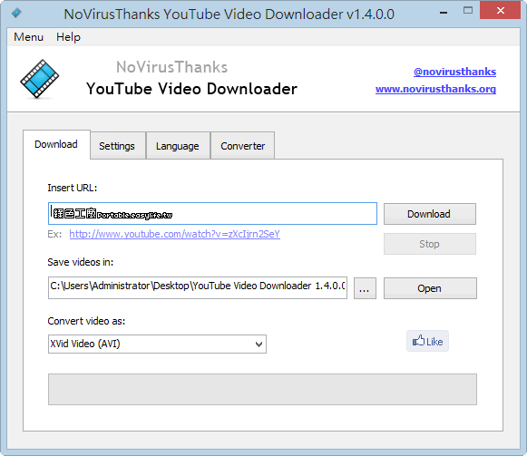 YouTube Video Downloader 1.4.0.0 - YouTube影片轉檔成常見的使用格式，附加影片轉檔功能