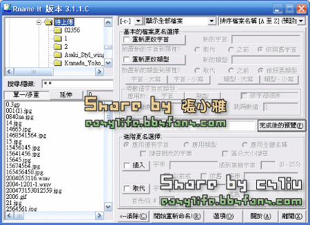 rname-it v3.1.1c中文版大量改檔名