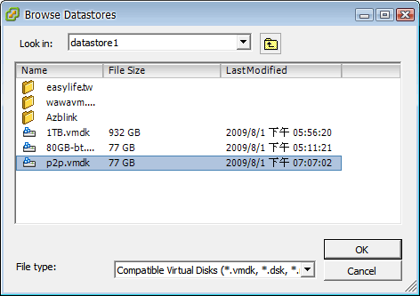 ESXi mapping physical disk to vmdk