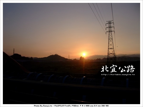 北宜公路。一直被海放