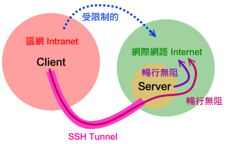 Ssh dynamic port forwarding reverse