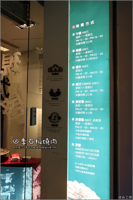 【台北】田季石板燒肉。創意料理自己動手來！