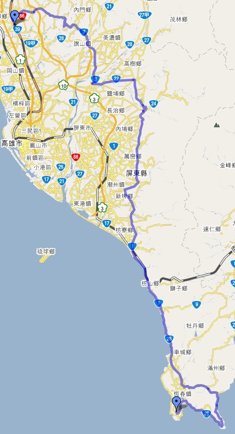 瘋南墾！又一次從台南騎著單車到墾丁