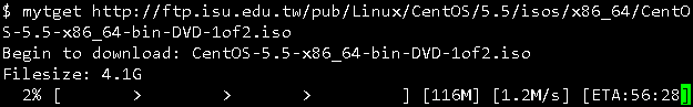 Myget - LINUX wget增强版