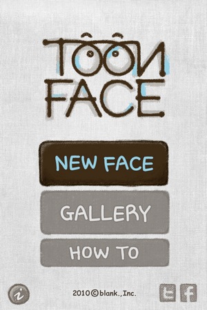 Toon Face。自己製作卡通風格聯絡人頭像