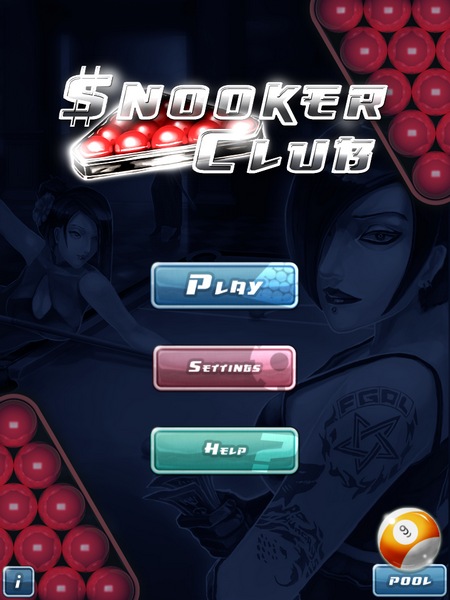 Snooker Club。iPad上畫面精美的撞球遊戲