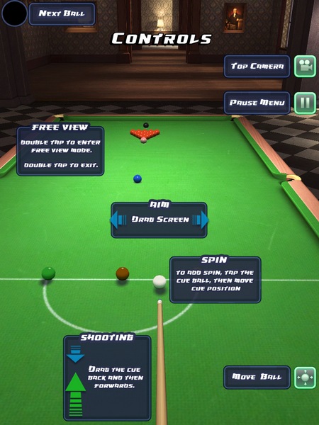 Snooker Club。iPhone/iPad撞球遊戲