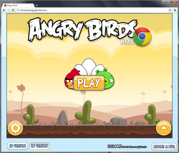 Chrome AngryBirds 硬體加速+關卡全開+三顆星