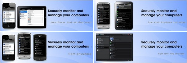 PC Monitor。行動設備監控主機與伺服器，支援iPhone、iPad、Android與Web（Pulseway）