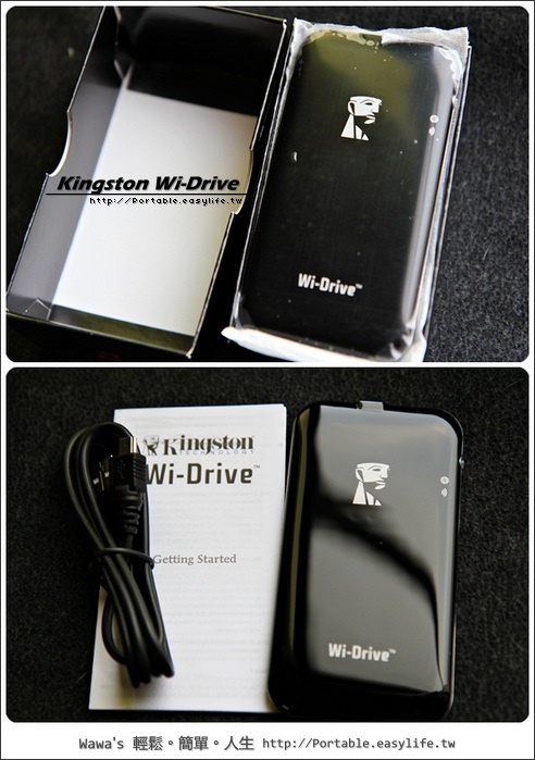 Kingston Wi-Drive。iPhone/iPad 無線儲存裝置，增大硬碟容量