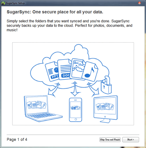 SugarSync雲端檔案同步、檔案備份，功能比Dropbox更豐富