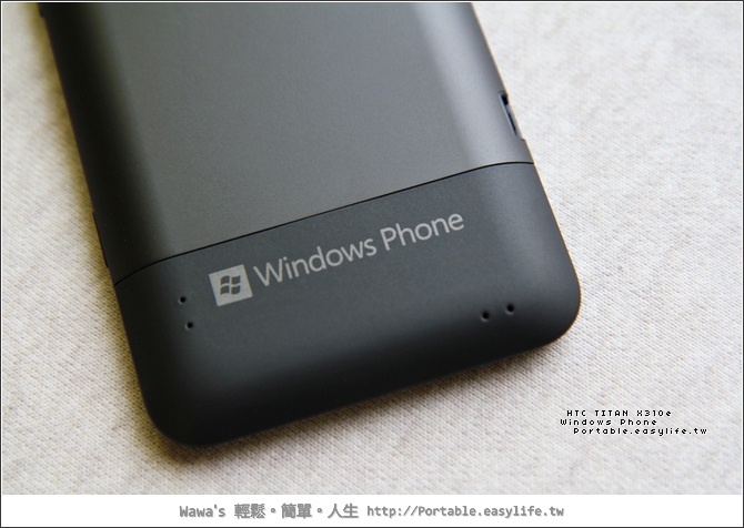 HTC TITAN X310e。Windows Phone