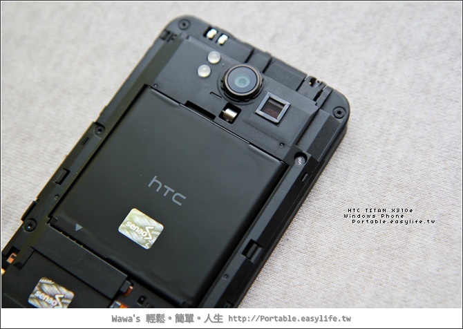 HTC TITAN X310e。Windows Phone