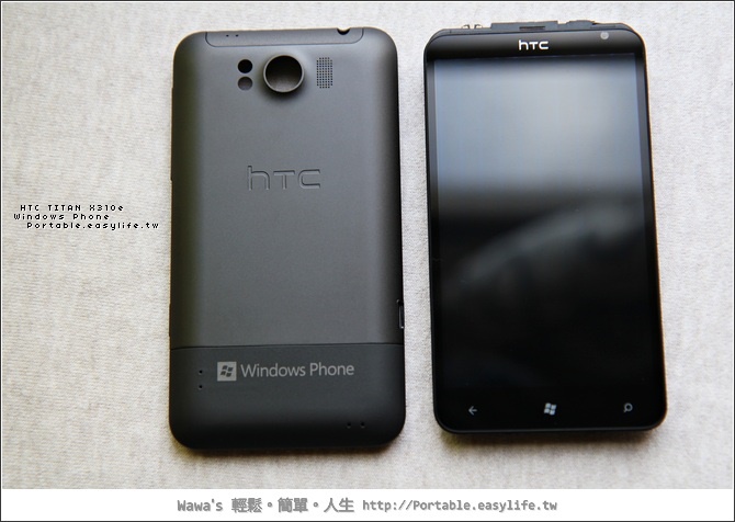 HTC TITAN X310e。Windows Phone