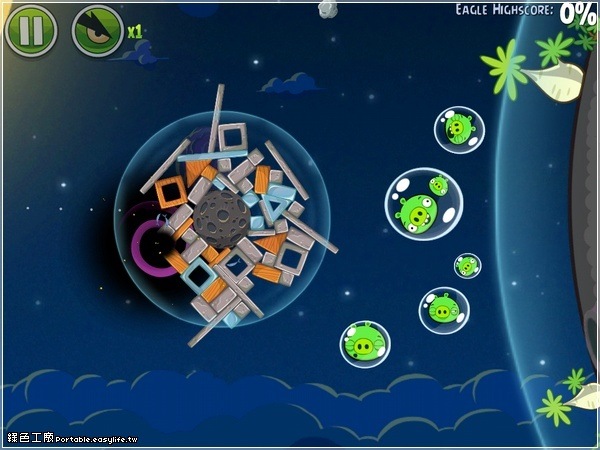 Angry Birds Space 憤怒鳥太空版！快上太空殺豬去！地心引力抓不住鳥？