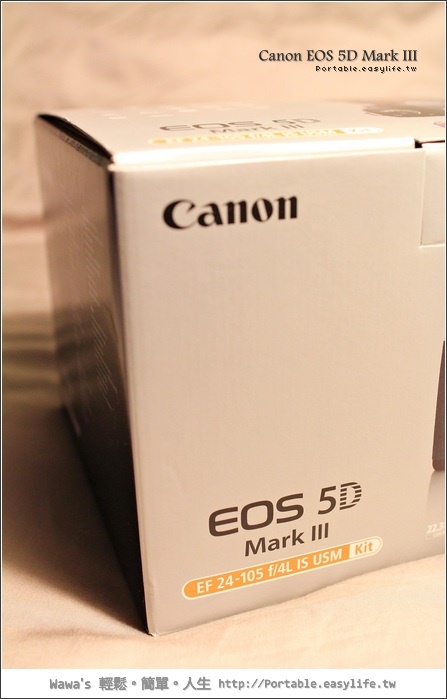 【開箱】Canon EOS 5D Mark III＋24-105mm kit組，猶豫多日後最終還是入手啦～