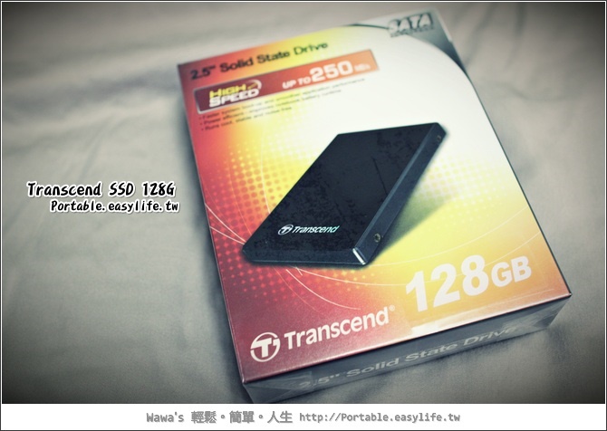 【開箱】創見SSD 128G SATA2，趁便宜時下手的！哈哈！