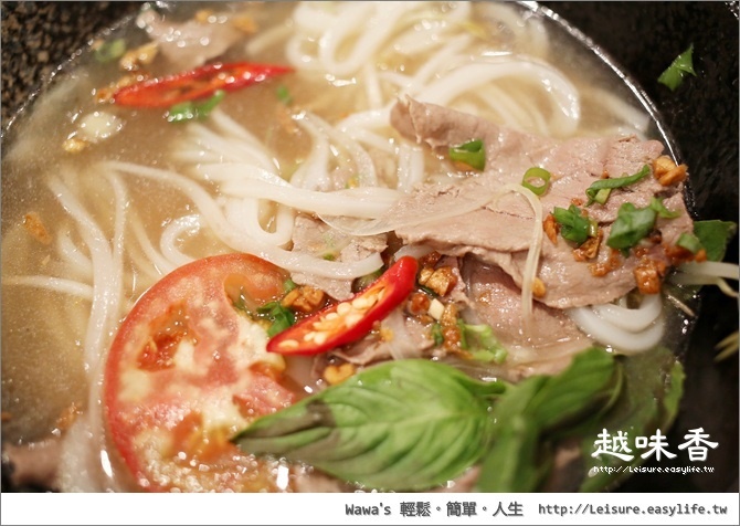 【永和】越味香。越式豬肉乾米粉、生牛肉河粉，單點也很美味～