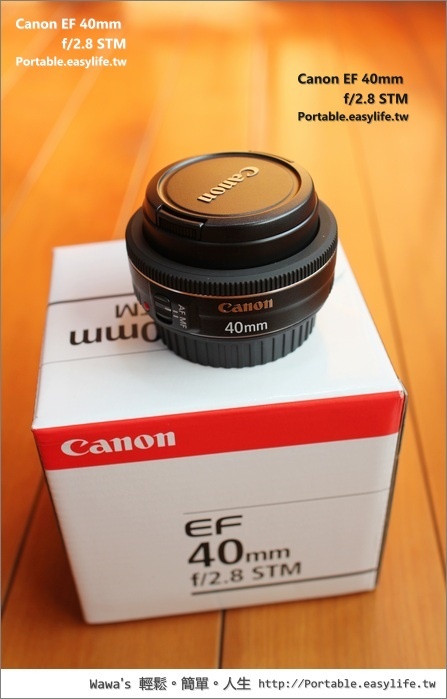 Canon EF 40mm F/2.8 STM 開箱