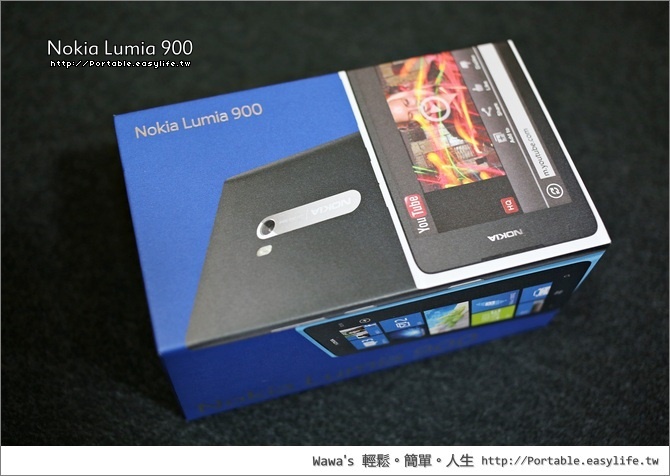 Nokia Lumia 900 白色開箱。Windows Phone