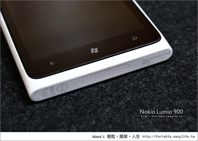 Nokia Lumia 900 白色開箱。Windows Phone