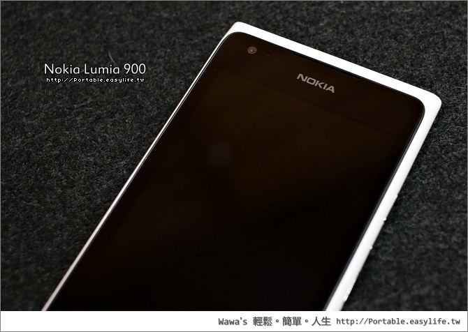 Nokia Lumia 900 白色開箱。Windows Phone