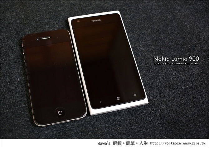 Nokia Lumia 900 白色開箱。Windows Phone