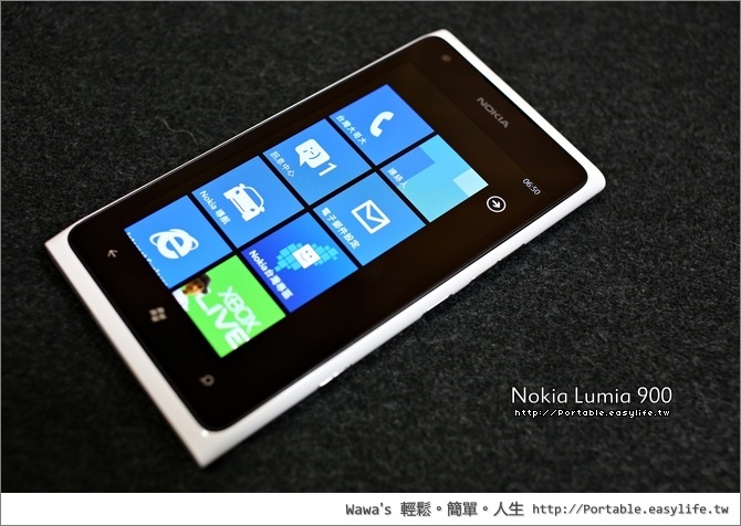 Nokia Lumia 900 白色開箱。Windows Phone