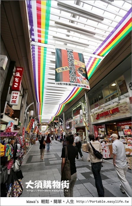 大須商店街、購物街。名古屋旅遊。昇龍道
