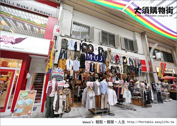 大須商店街、購物街。名古屋旅遊。昇龍道