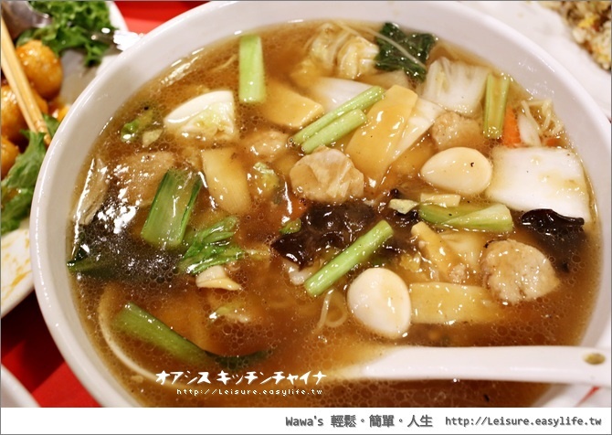 オアシス キッチンチャイナ 中華料理、中國料理。日本藤澤美食