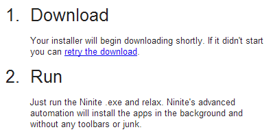 Ninite 安裝軟體不求人，快速下載安裝