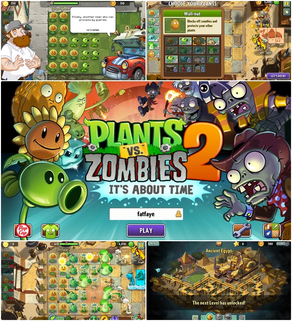 植物大戰殭屍2 - Plants vs Zombies 2 心得攻略 ，法老、海盜、牛仔都變殭屍啦！