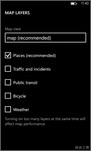 Windows Phone Google Maps