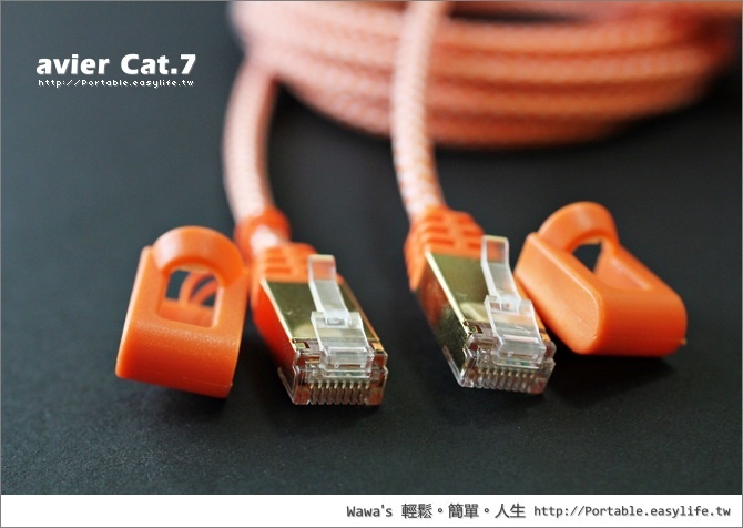 avier Cat 7 攜帶型高速網路線