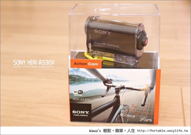 SONY HDR-AS30V Full HD 畫質動態錄影
