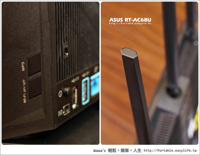 ASUS 華碩 RT-AC68U 802.11ac 雙頻無線 1900Mbps Gigabit 路由器