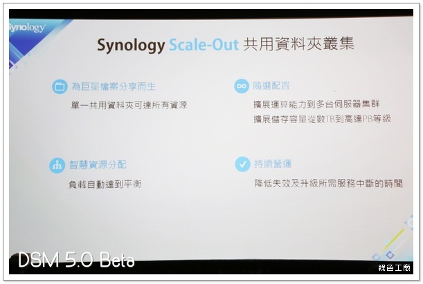 Synology DSM 5.0 Beta 發表會