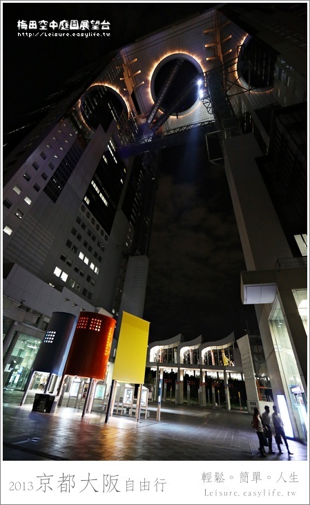 梅田空中庭園展望台、大阪夜景、大阪自由行