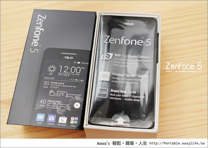 ASUS Zenfone 5 開箱評測